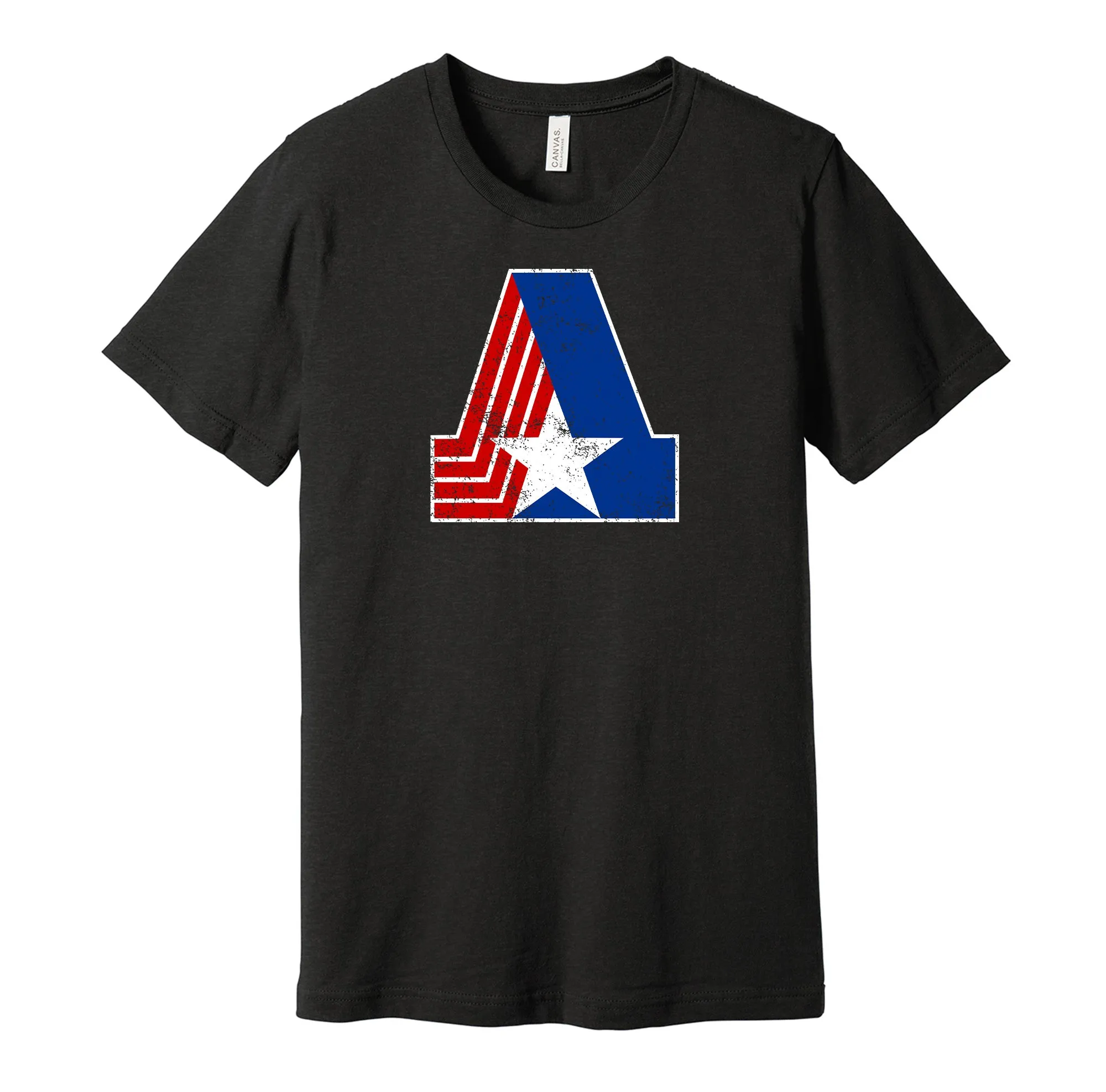 Birmingham Americans Distressed Logo Shirt - Defunct Football Team - Celebrate Alabama Heritage and History - Hyper Than Hype