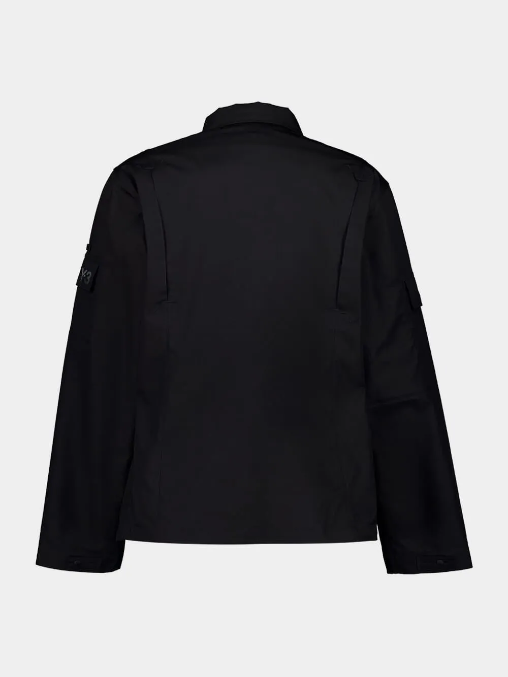 Black Field Shirt Jacket