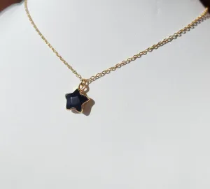 Black Onyx Star Choker
