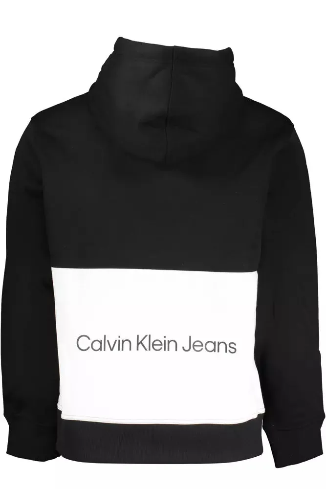 Black Polyester Men Sweater