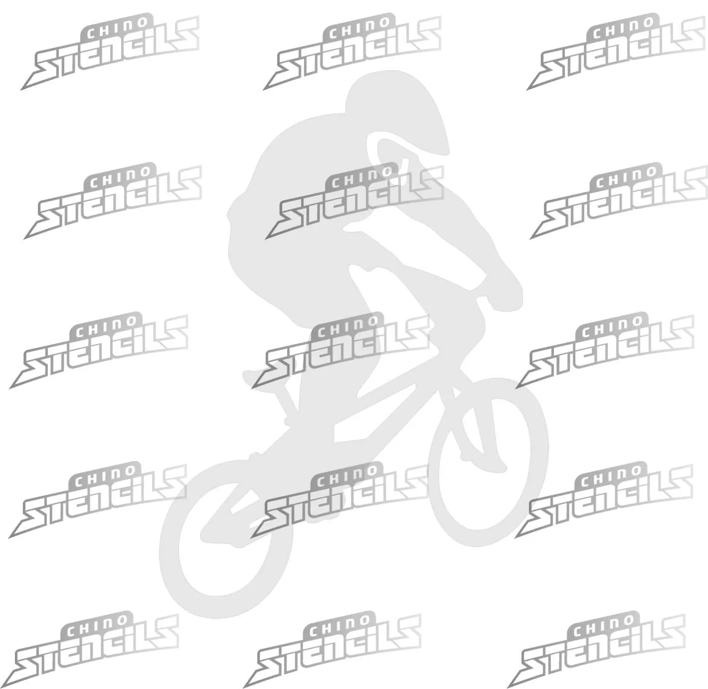 BMX Designs - Airbrush Custom art stencil T-shirt Pack arts crafts clipart bike bicycle