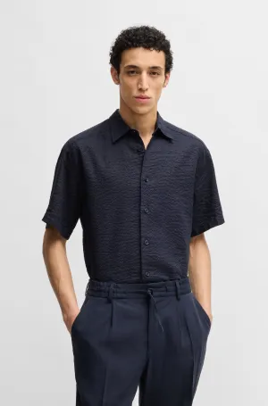 BOSS Casual Shirts Relaxed Fit in Linen - C-CORY-SH-252 10270939 01-50539536