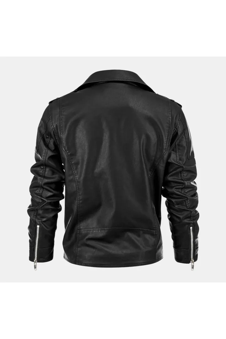 Boulevard – Luxe Vegan Leather Jacket