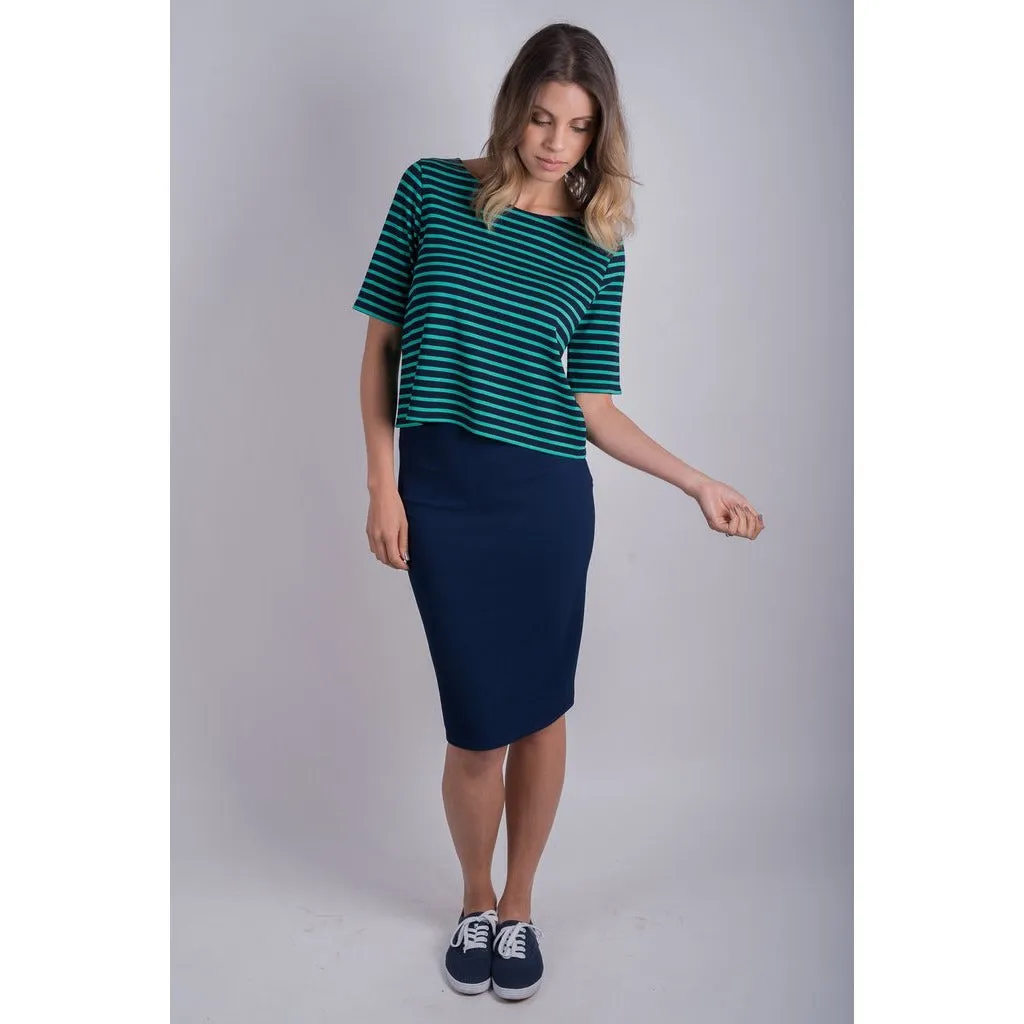 Boxy Boatneck