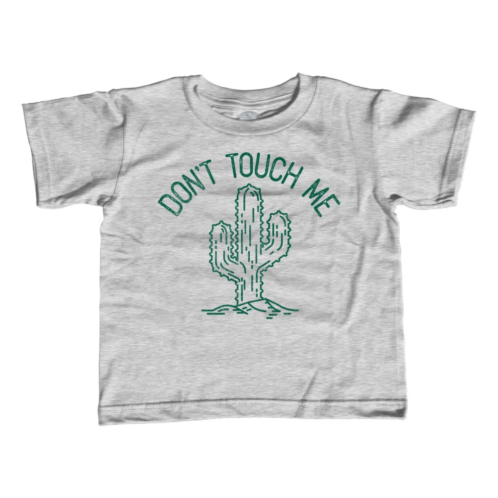 Boy's Don't Touch Me Cactus T-Shirt