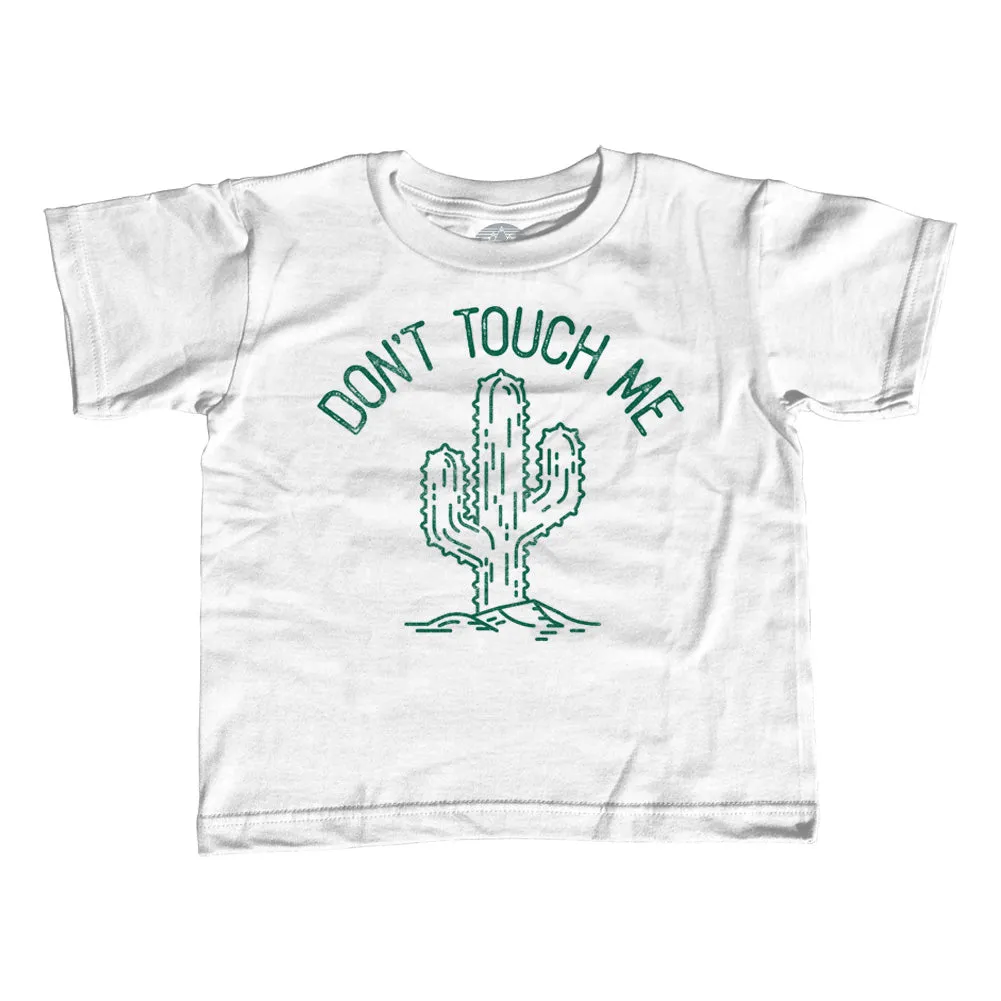 Boy's Don't Touch Me Cactus T-Shirt