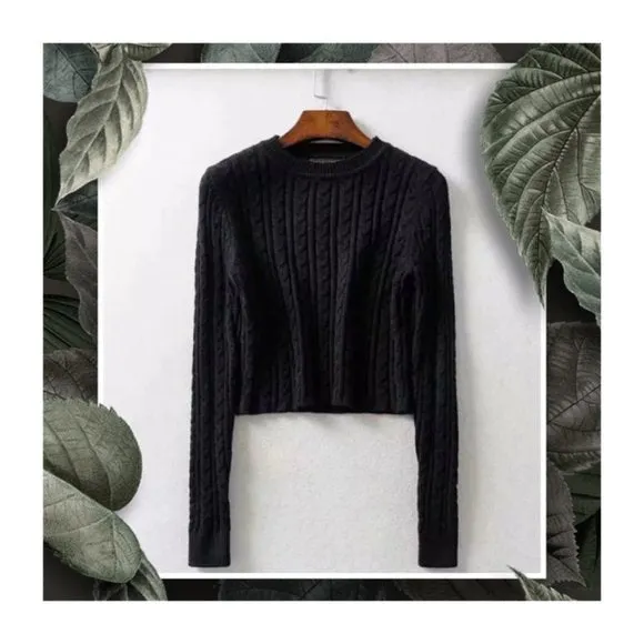 Brand New Crop Top Sweater
