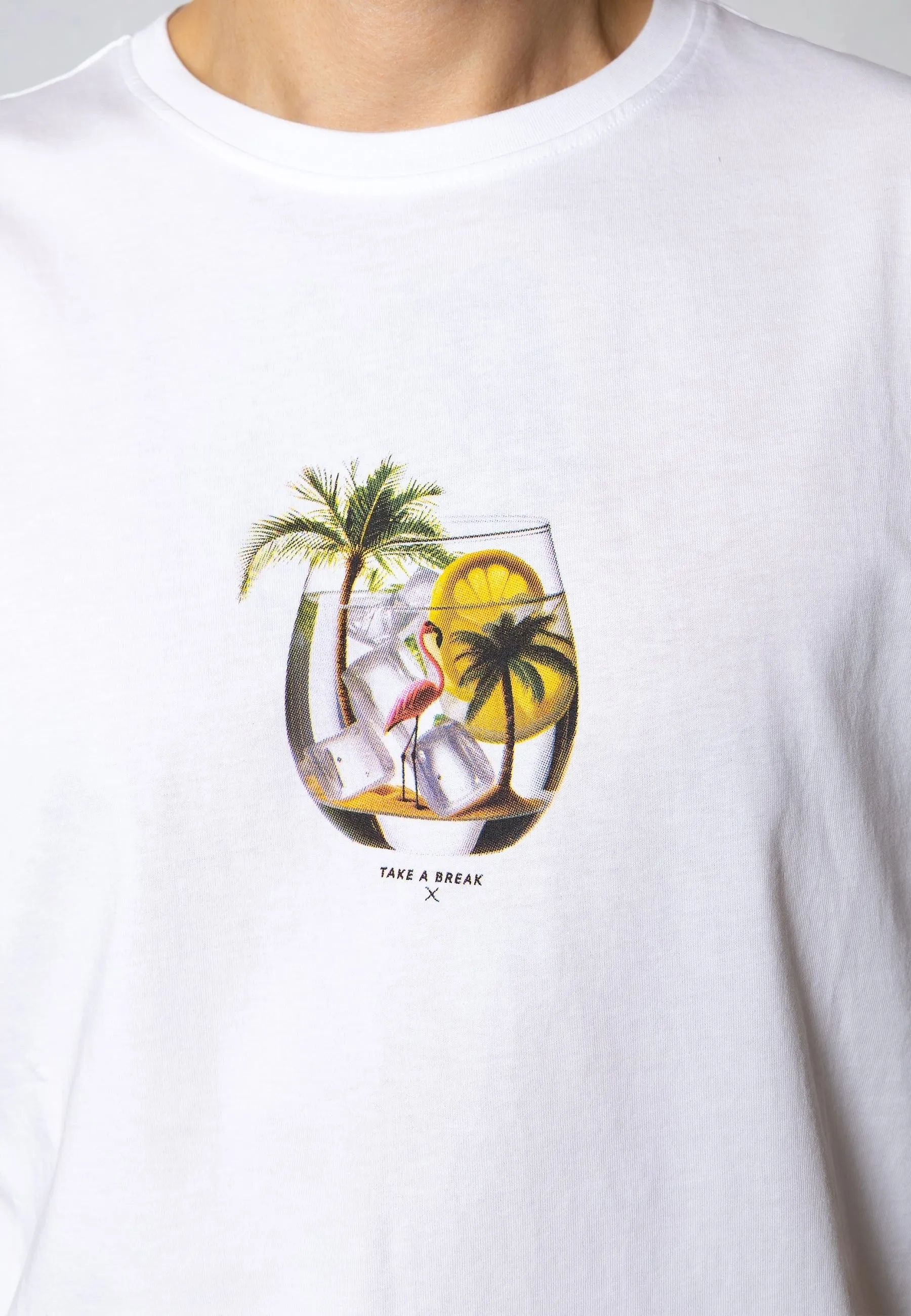 Break t-shirt - Hvid