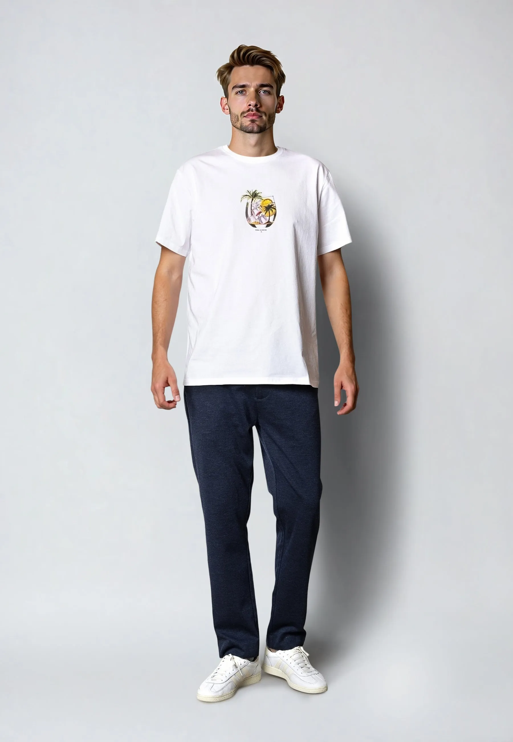 Break t-shirt - Hvid