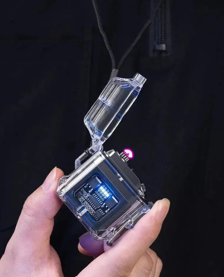 BRIQUET TEMPÊTE - ALLUME-CIGARETTE À ARC ÉLECTRIQUE