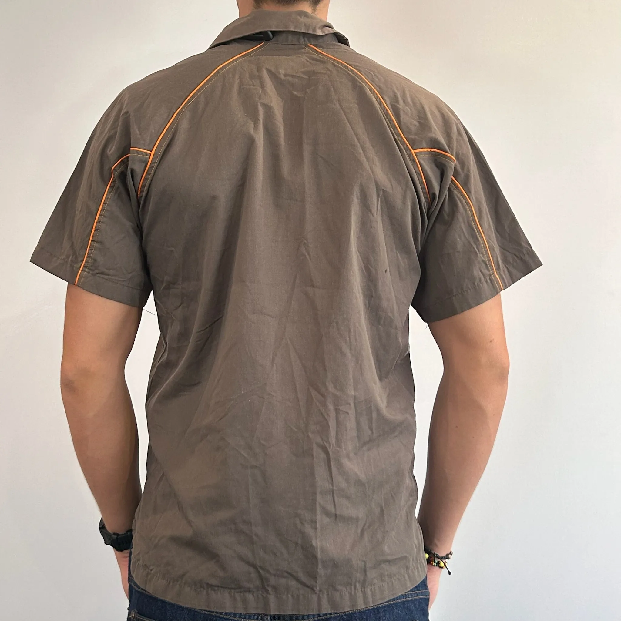 BROWN RUSTY SHIRT LARGE
