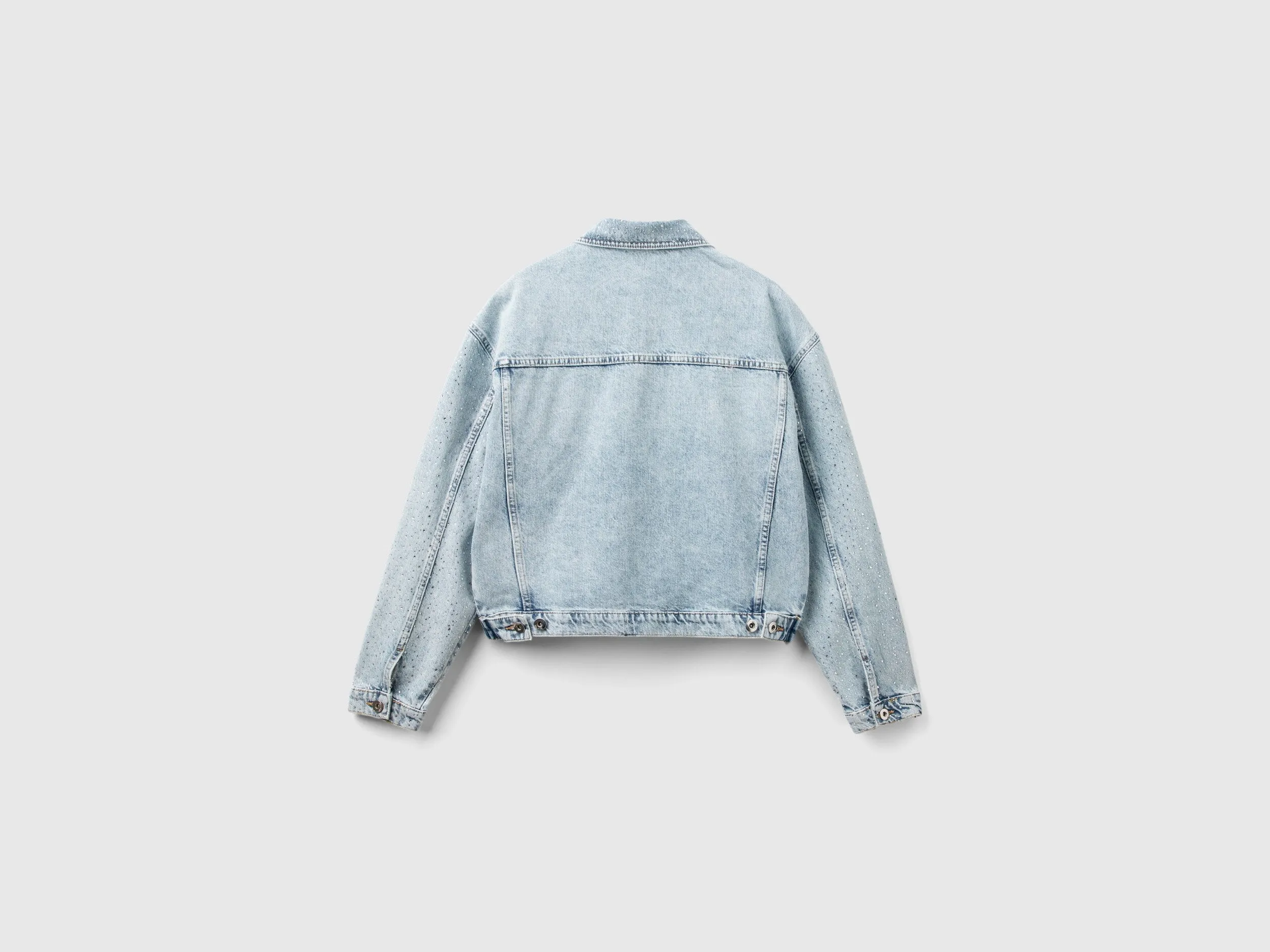 Button Down Collar Solid Jacket