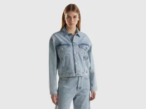 Button Down Collar Solid Jacket