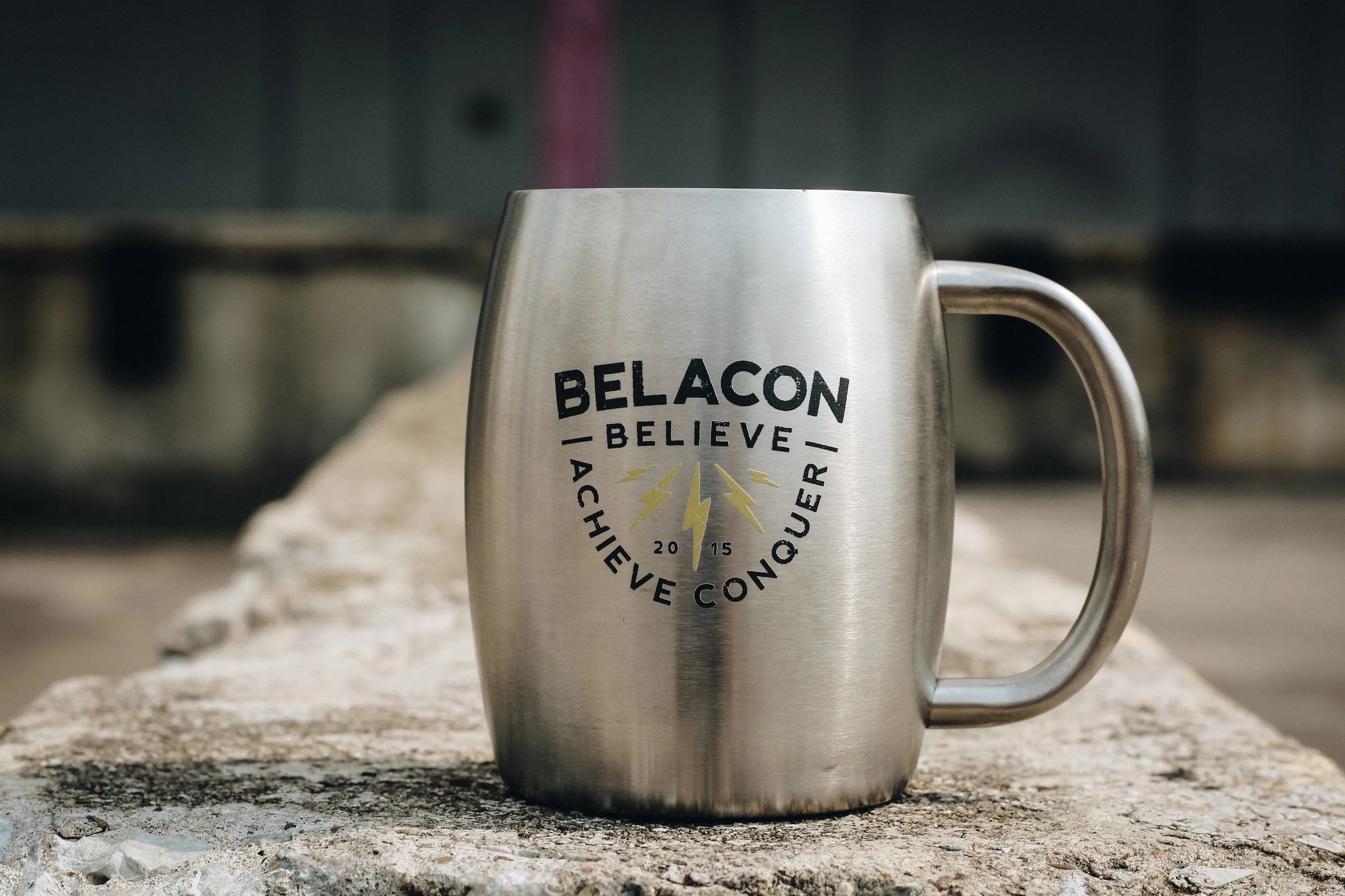 Caffeine and Chaos – 14 oz Stainless Steel Mug