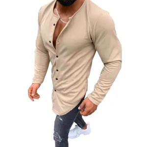 Cardigan t-shirt vintage à boutonnage simple