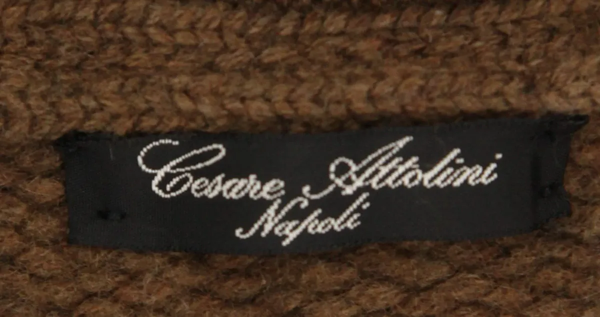 Cesare Attolini Brown Sweater