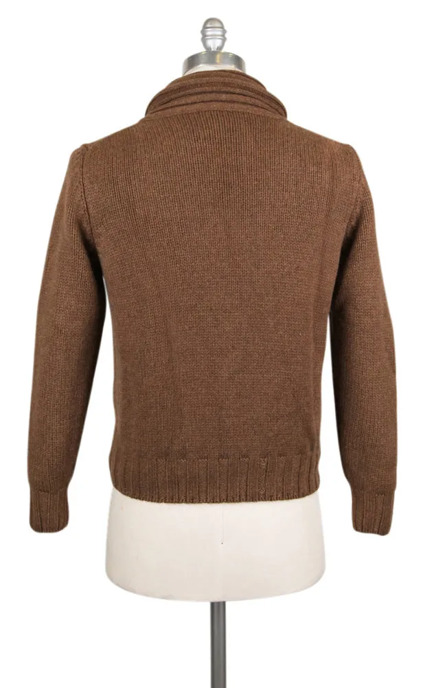 Cesare Attolini Brown Sweater