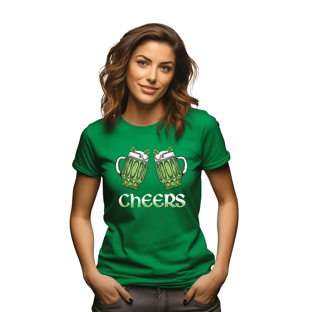 Cheers & I Love Your Jugs 2025 Couples Drinking Shirts
