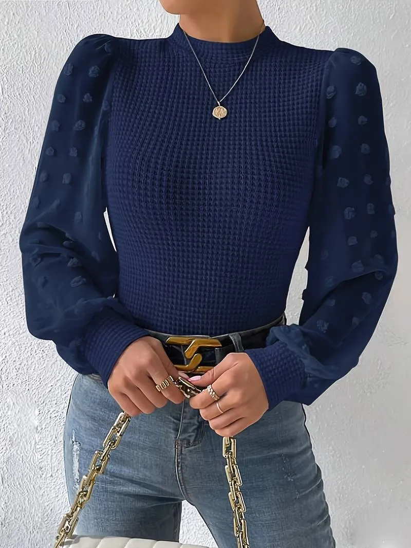 Chic crochet blouse for women