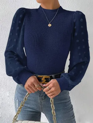 Chic crochet blouse for women