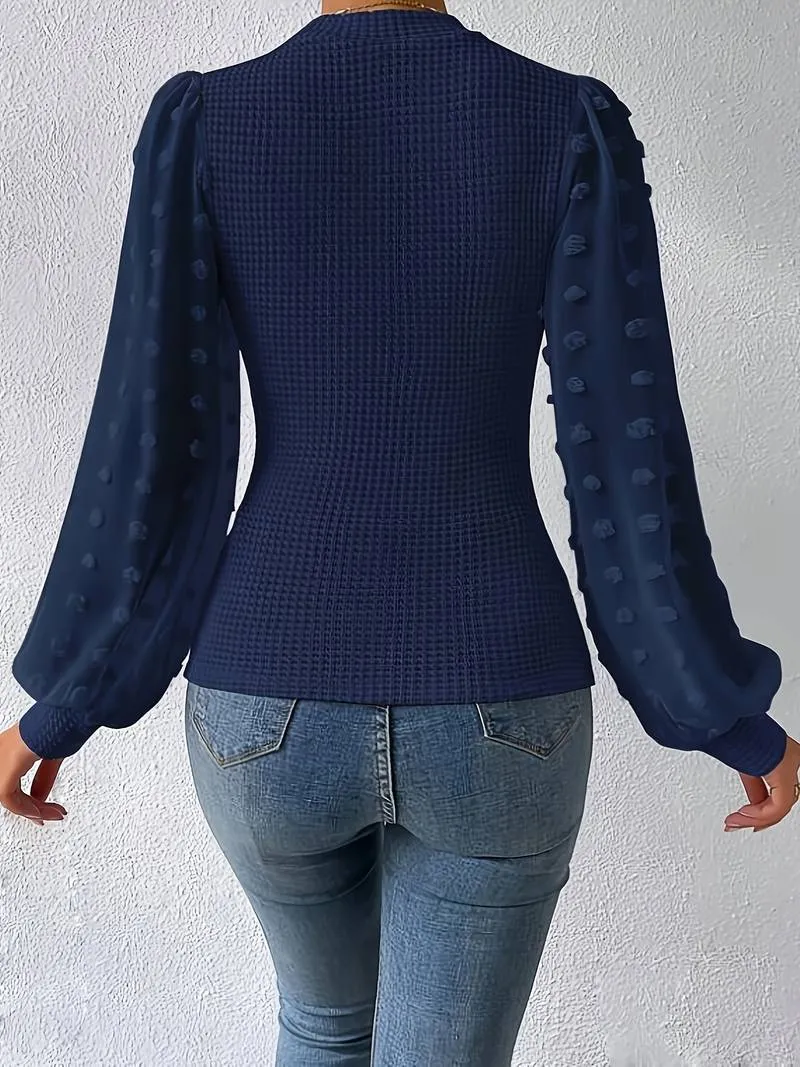 Chic crochet blouse for women
