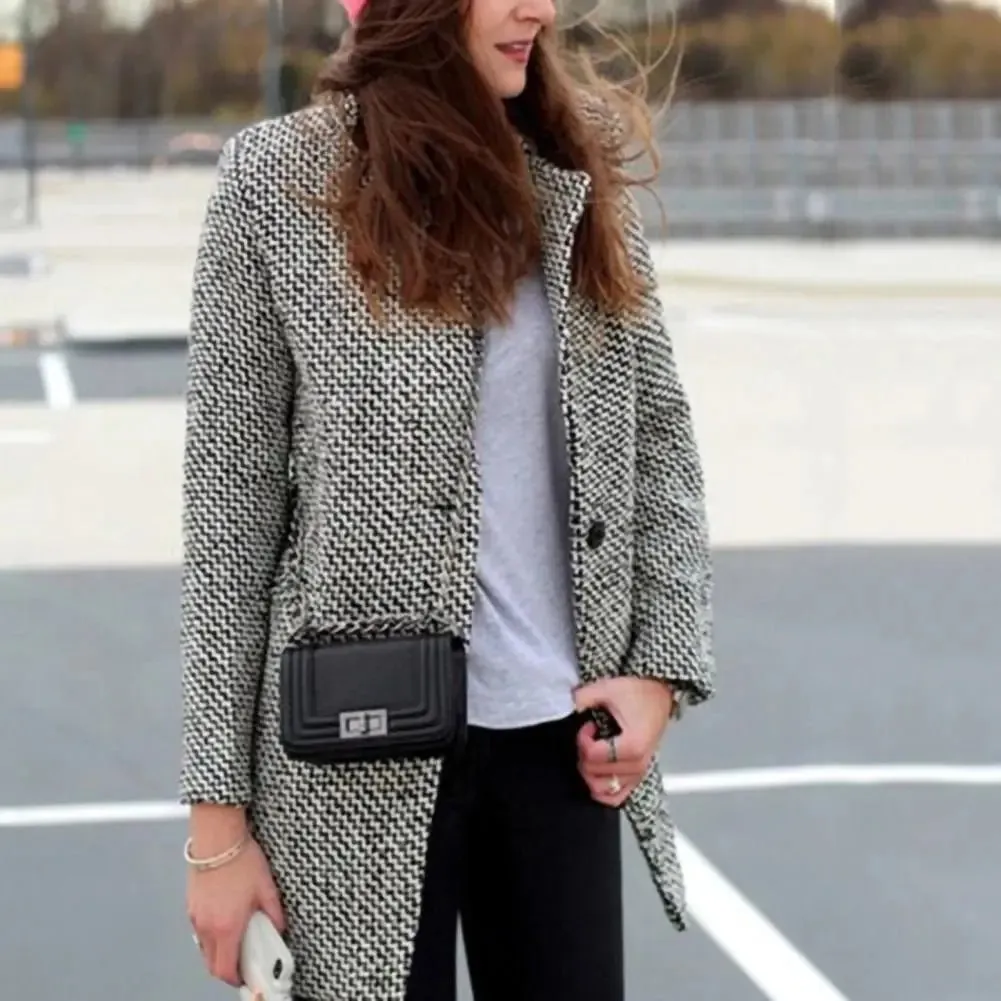 Chic Evelyn Wool Winter Coat