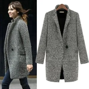 Chic Evelyn Wool Winter Coat