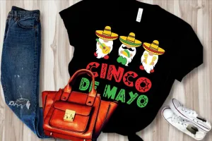 Cinco De Mayo | Guitar T-Shirts, Happy Cinco De Mayo Shirt,Cinco De Mayo Gnomes,Down To Fiesta,Cinco De Mayo Fiesta,Vacation Shirt,Mexico S