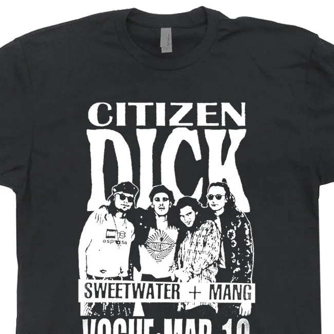 Citizen Dick T Shirt Pearl Jam T Shirt Nirvana T Shirt Vintage Band Tee