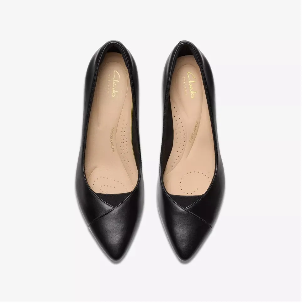 Clarks Women's Noahh Rose Black Leather 26179967