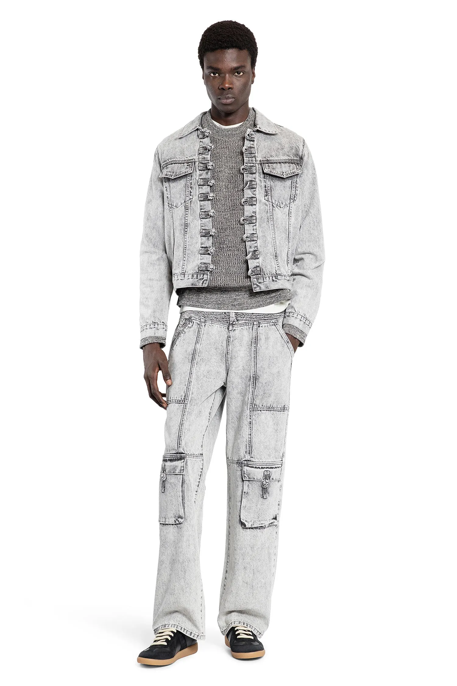 Classic Denim Jacket in Light Stone Wash