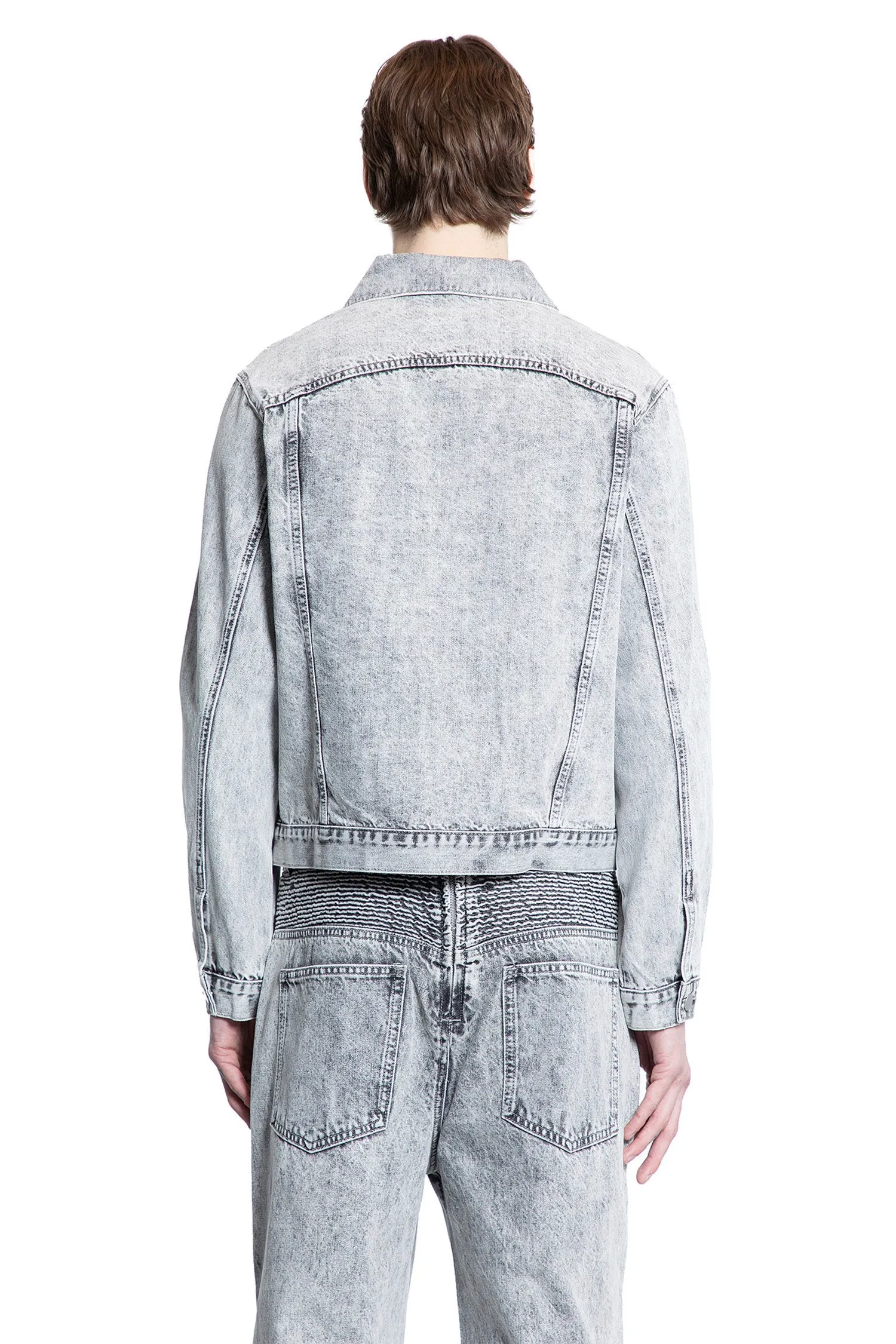 Classic Denim Jacket in Light Stone Wash
