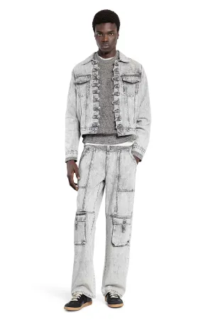 Classic Denim Jacket in Light Stone Wash