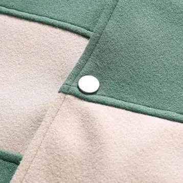 Classic Men's Relaxed-fit Street Style Varsity Jacket