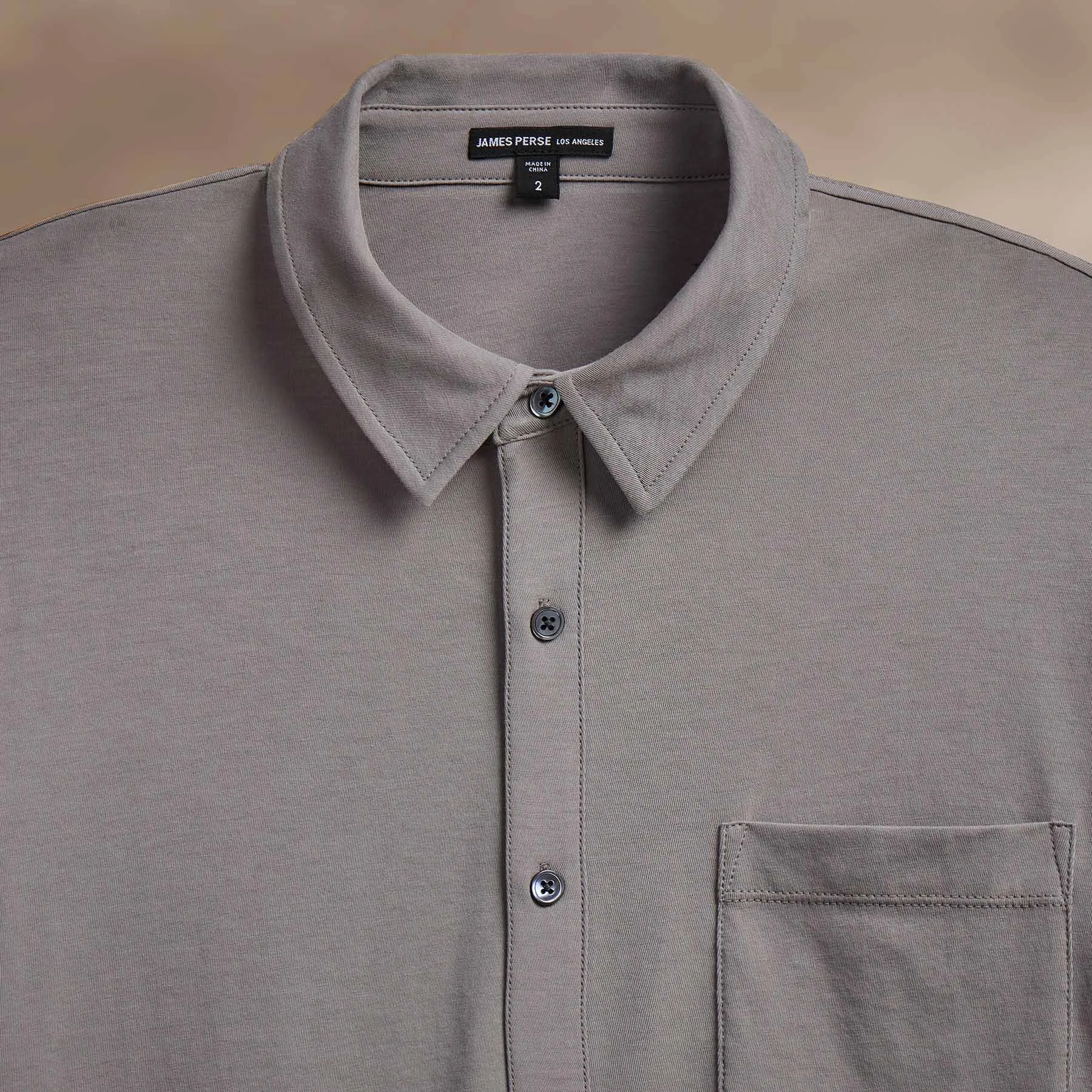 Clean Finish Jersey Shirt - Wolf