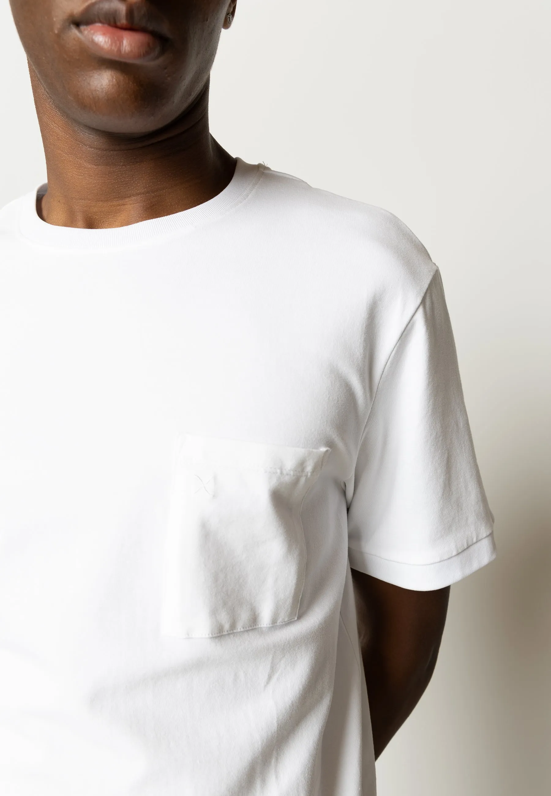 Clean formal t-shirt - Hvid