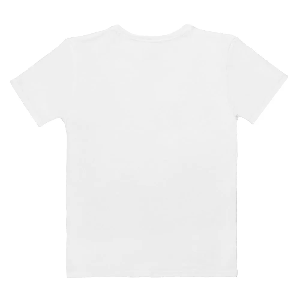 Clean Purple & Pink - Sustainably Made Women’s Short Sleeve Tee