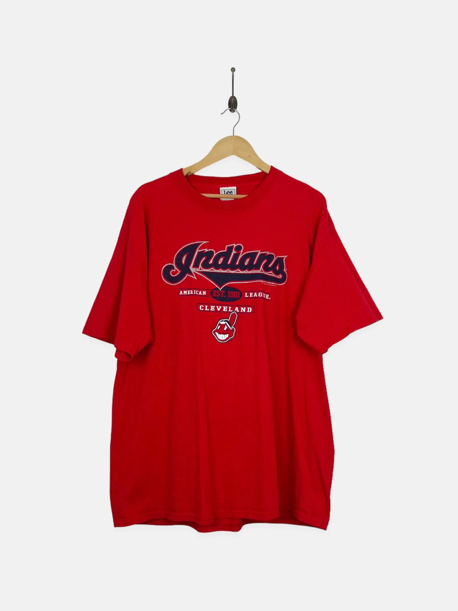 Cleveland Indians MLB Vintage T-Shirt Size 2-3XL