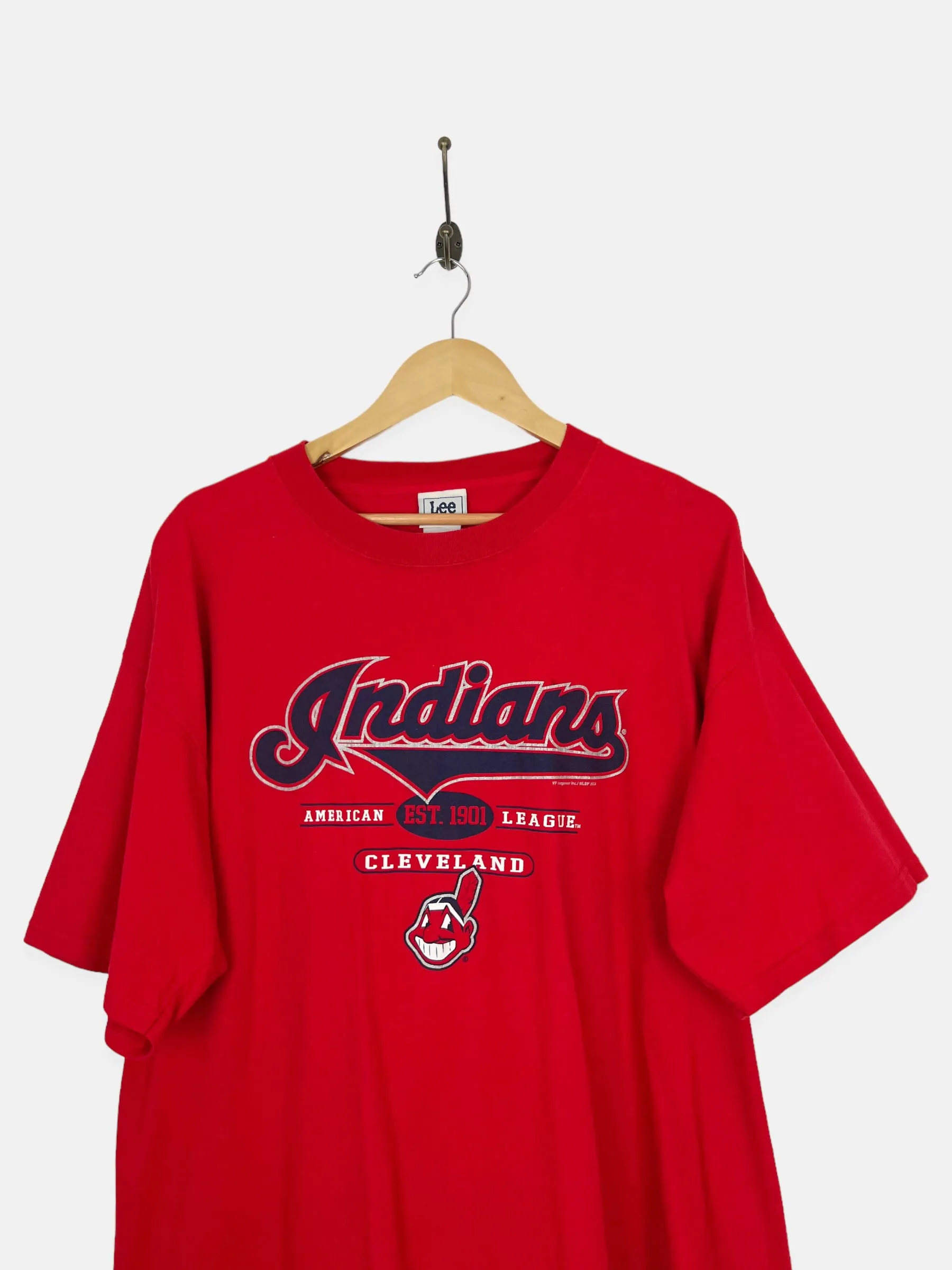 Cleveland Indians MLB Vintage T-Shirt Size 2-3XL