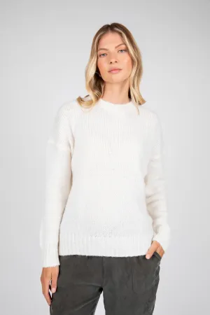 Cloud Crew Neck Knit - Ivory