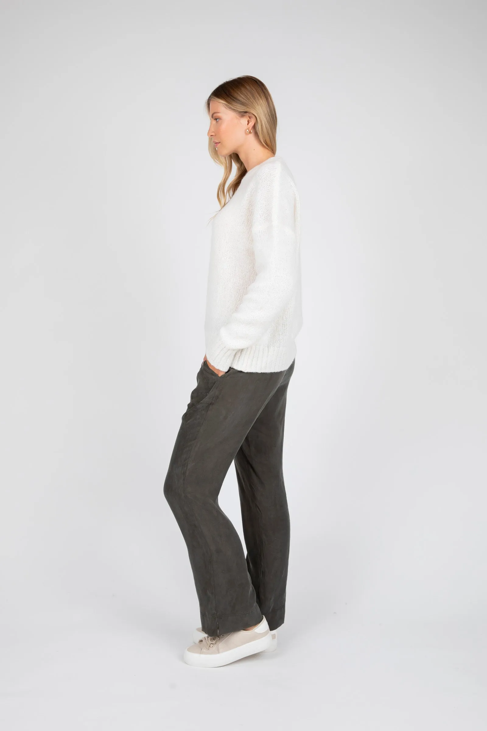 Cloud Crew Neck Knit - Ivory
