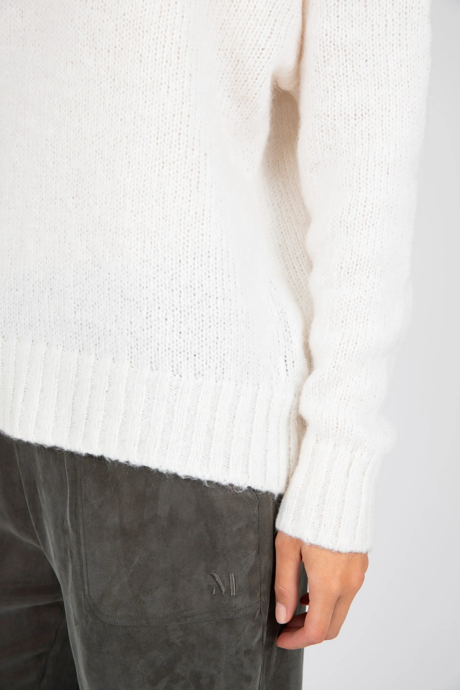 Cloud Crew Neck Knit - Ivory
