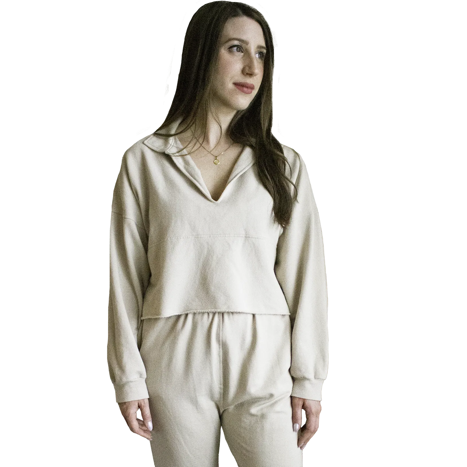 collared crew crop.