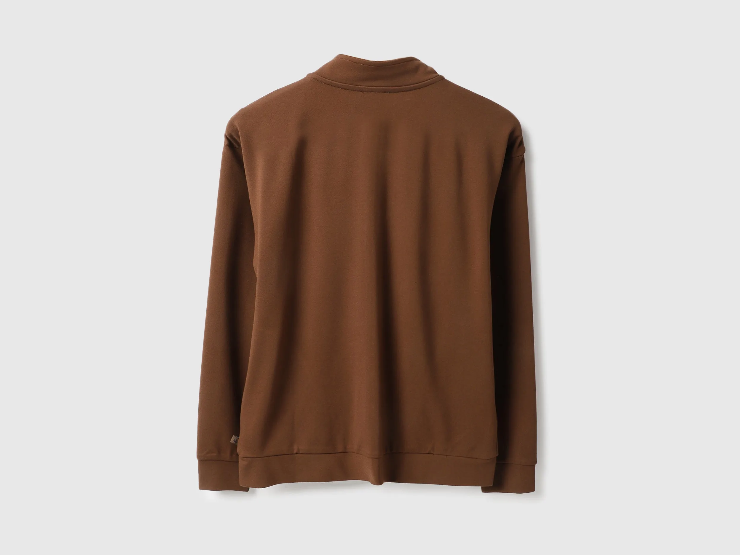 Collared Neck Solid Jackets