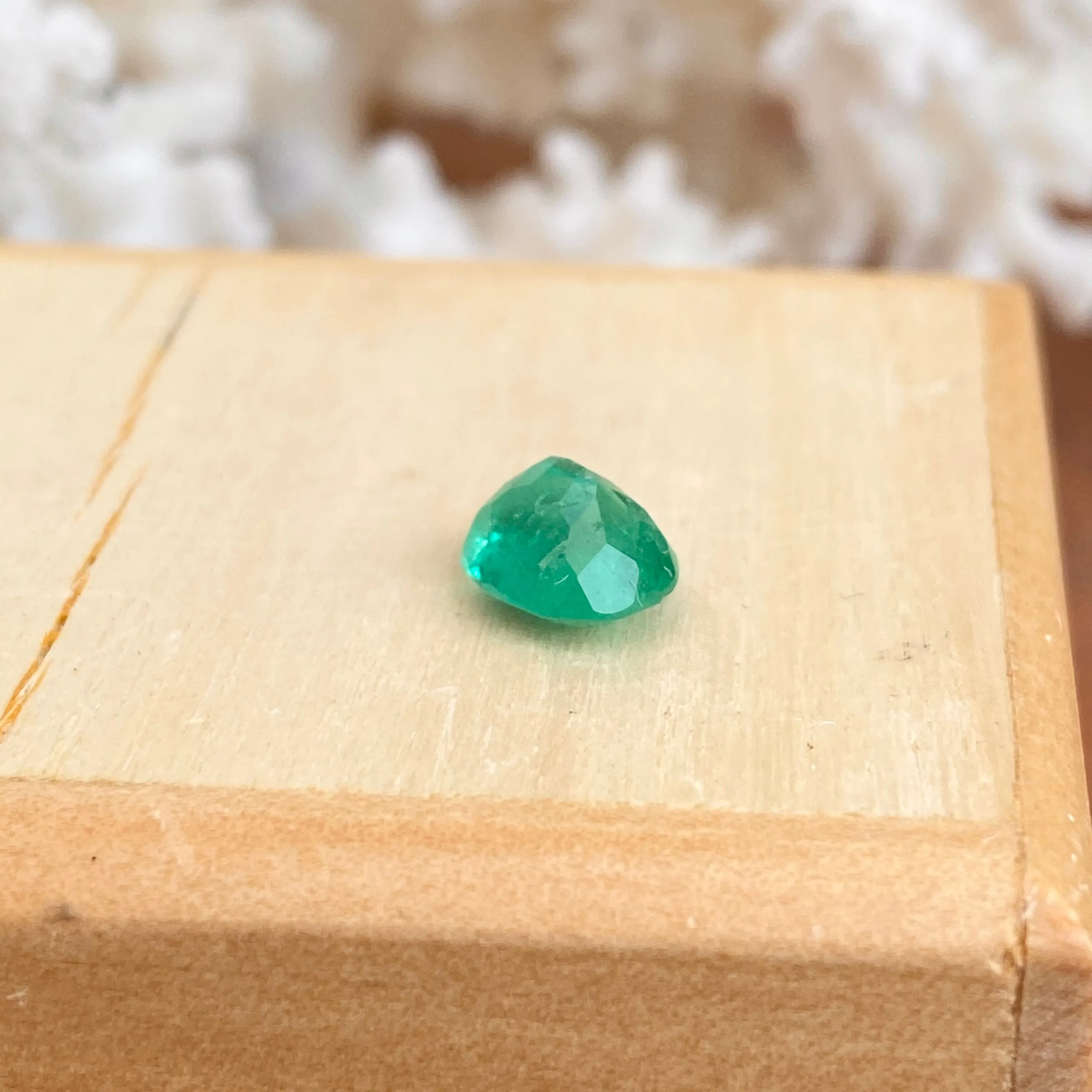 Colombian Emerald Oval Cut Loose Emerald 1.32 CT