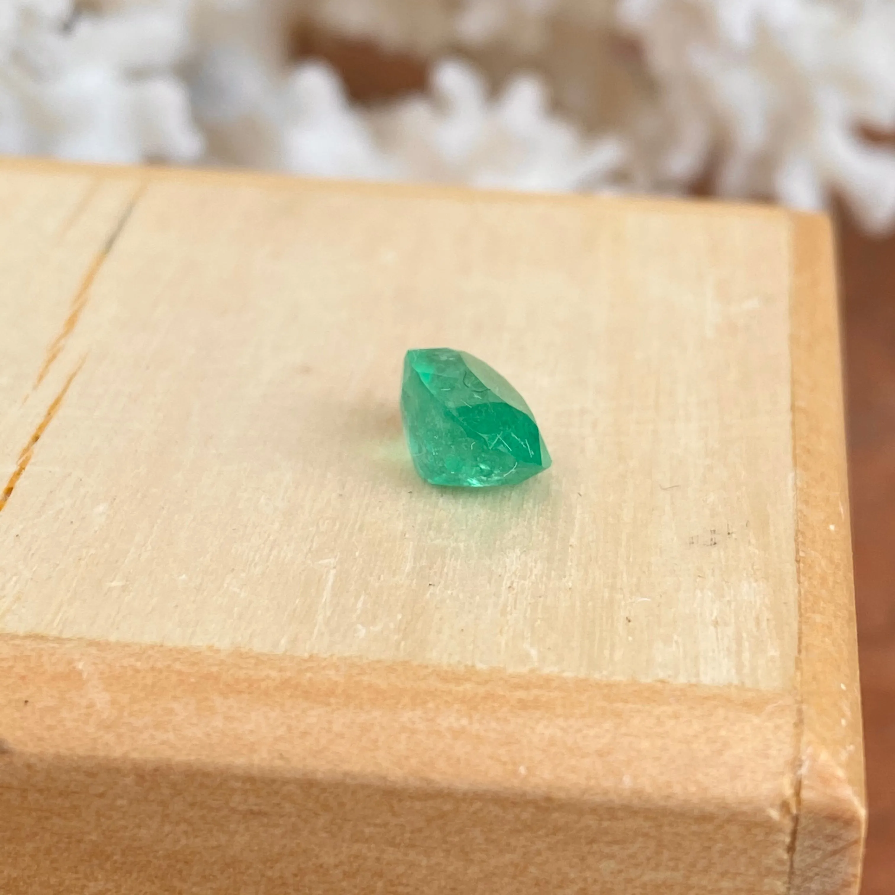 Colombian Emerald Oval Cut Loose Emerald 1.32 CT