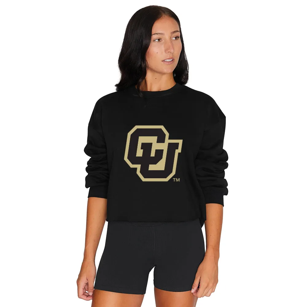 Colorado Boulder Black Crewneck