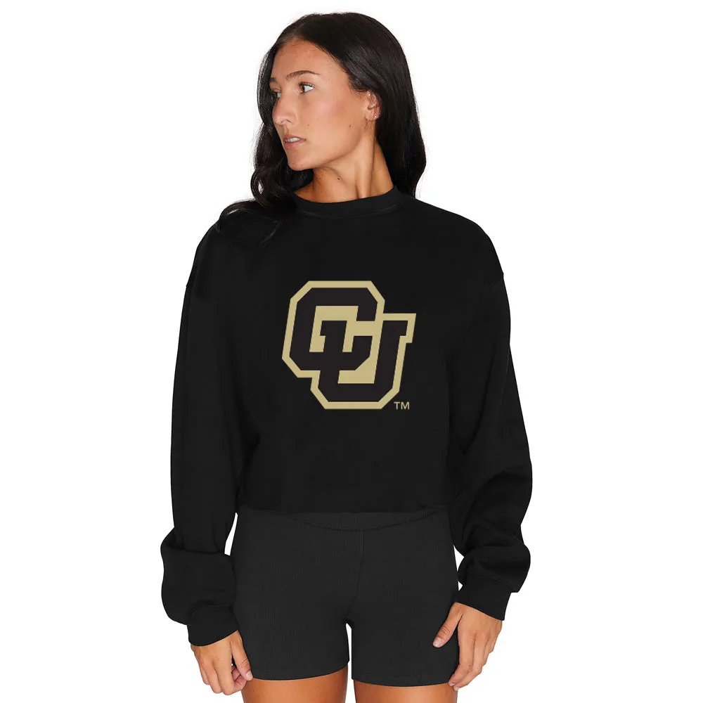 Colorado Boulder Black Crewneck