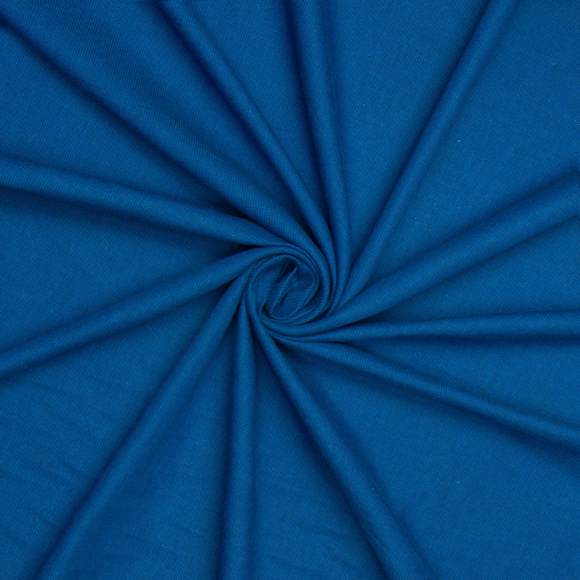 Cotton Shirting Brushed Royal Blue