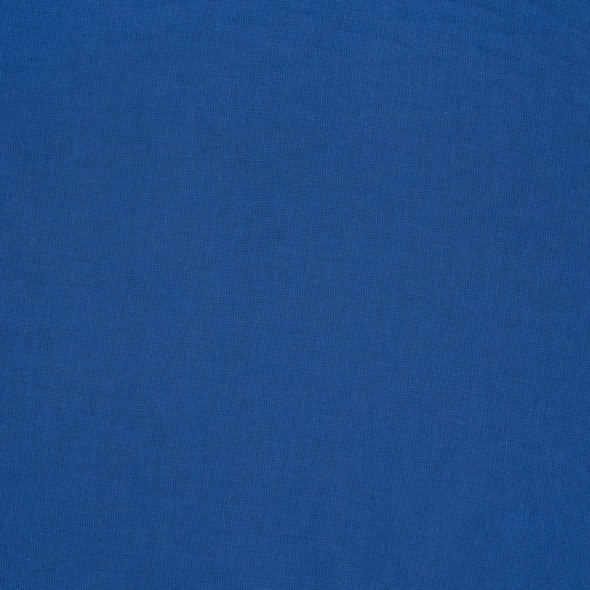 Cotton Shirting Brushed Royal Blue